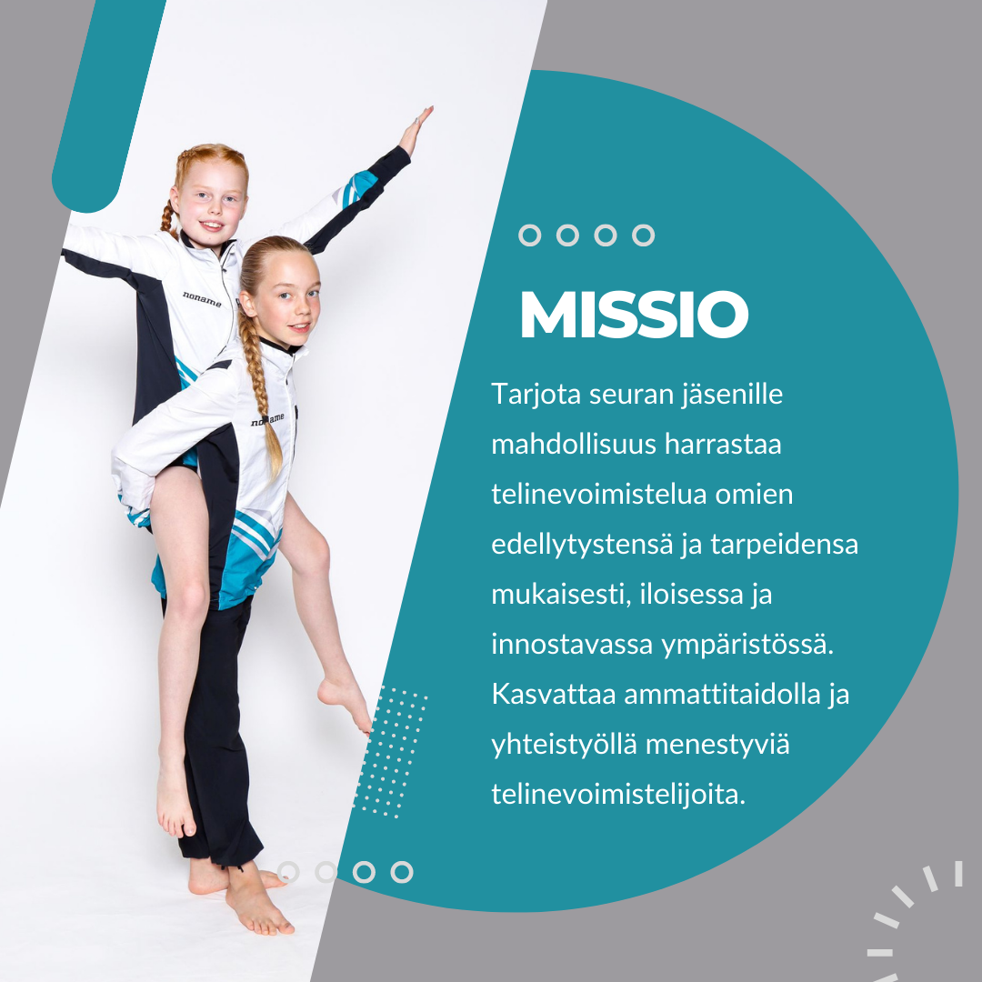 Visio, Missio Ja Arvot - Pyrkivä Gymnastics